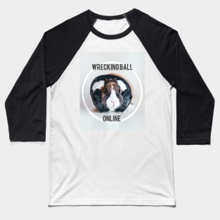 Wrecking Ball Online Baseball T-Shirt